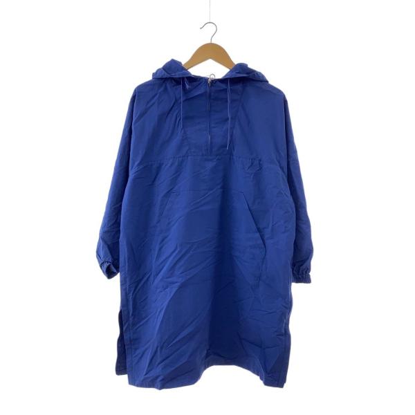 LENO◆長袖ワンピース/0/ナイロン/BLU/L2201-JK001/ANORAK LONG PA...