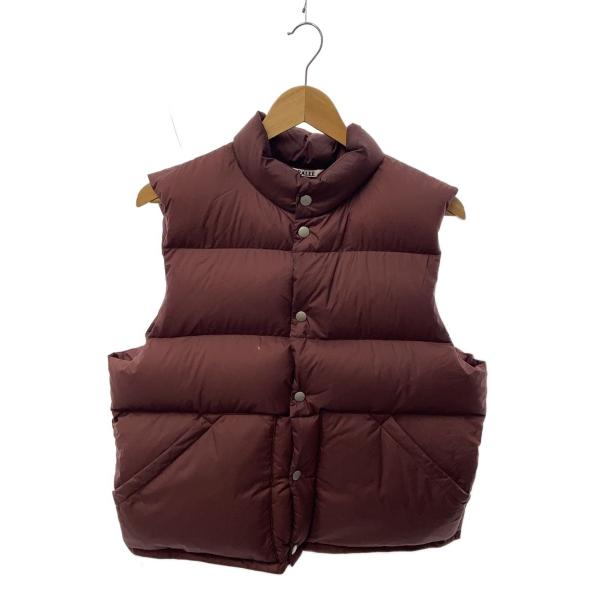 AURALEE◆SUPER LIGHT NYLON RIPSTOP DOWN VEST/ダウンベスト...