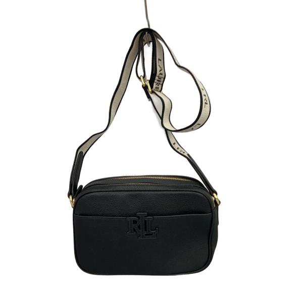 LAUREN RALPH LAUREN◆ショルダーバッグ/--/BLK