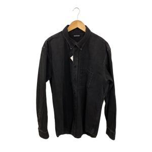 BALENCIAGA（バレンシアガ） 美品 バックロゴチェック 長袖シャツ