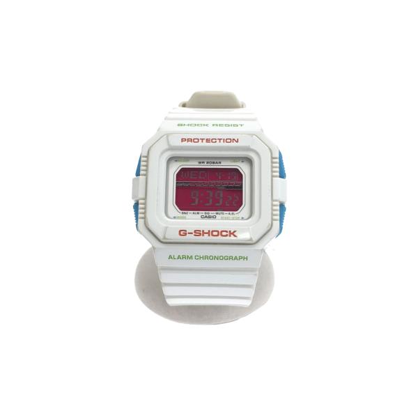 CASIO◆JFクォーツ腕時計・G-SHOCK/デジタル/ホワイトGLS-5500P-7JF