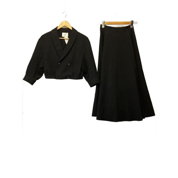 AMERI◆22AW/SHORT TOP WITH SKIRT DRES/セットアップ/S/レーヨン...