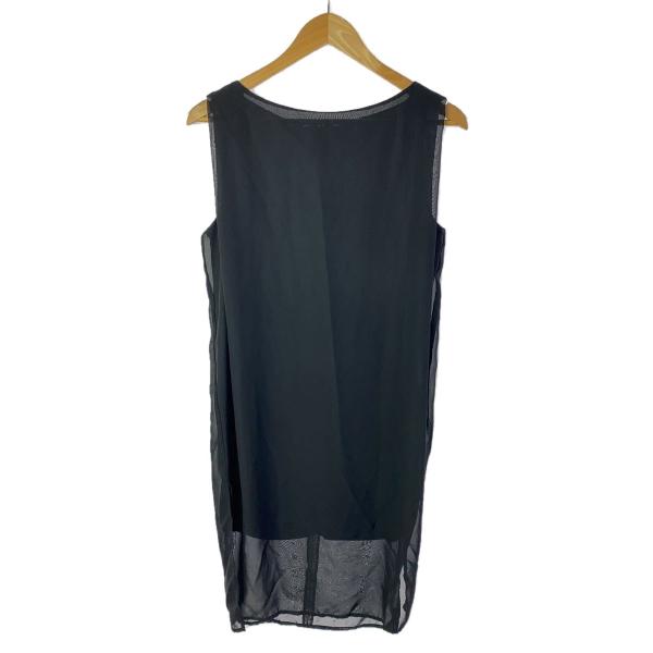 AMERI◆ノースリーブワンピース/FREE/ポリエステル/BLK/0191520691