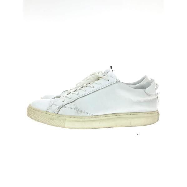 Amb◆ローカットスニーカー/41/WHT/レザー/9838