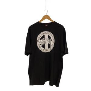 STUSSY◆Tシャツ/XL/コットン/BLK/無地/1211667003061