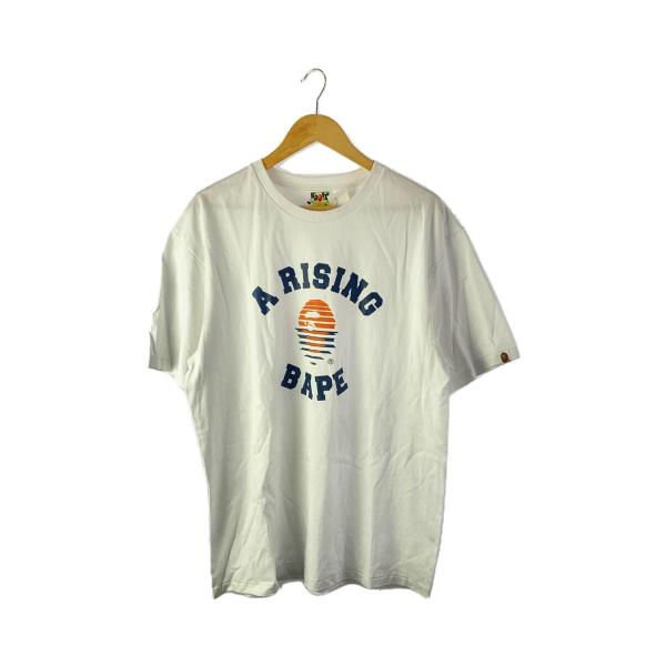 A BATHING APE◆Tシャツ/XXL/コットン/WHT/001TEJ701007M/A RI...