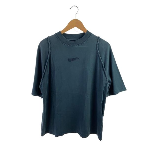 JACQUEMUS◆Le T-Shirt Camargue/Tシャツ/S/ブルー/245JS198-...