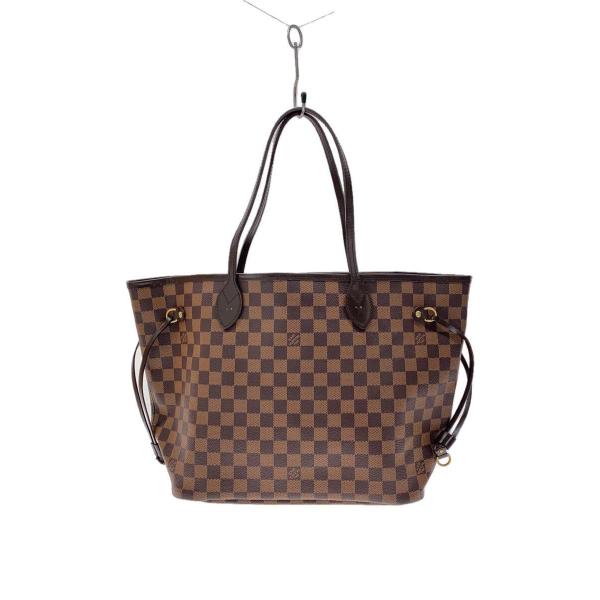 LOUIS VUITTON◆2)ネヴァーフルGM_ダミエ・エベヌ_BRW/PVC/BRW