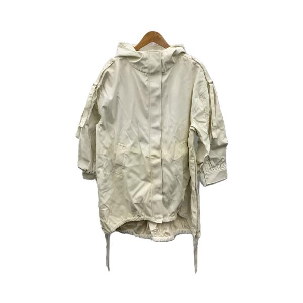 JEANASIS◆コート/FREE/フェイクレザー/ホワイト/JS071392MW