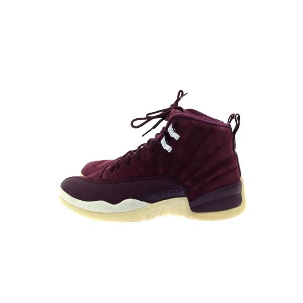 NIKE◆AIR JORDAN 12 RETRO/エアジョーダンレトロ/ボルドー/130690-61...