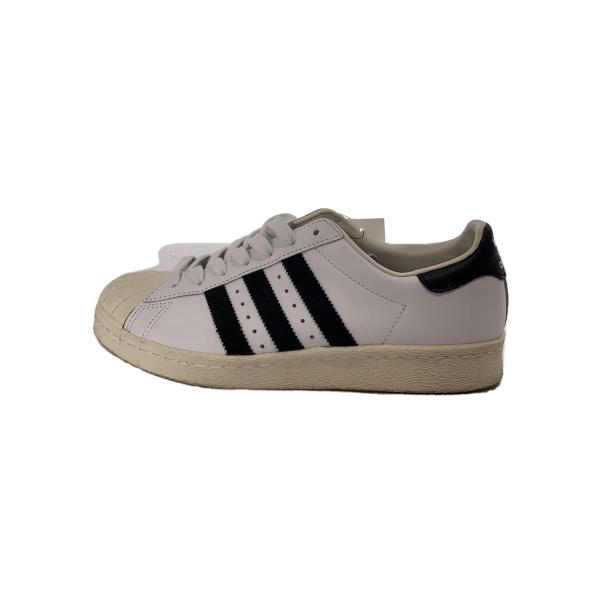 adidas◆SUPER STAR 80S/スーパースター/25.5cm/WHT