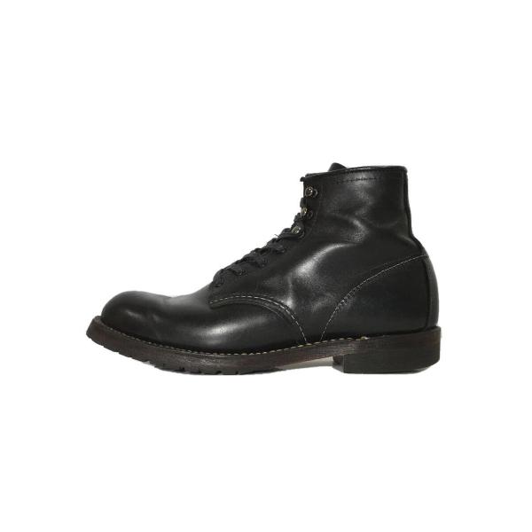 RED WING◆BECKMAN BOOT/ベックマンブーツ/26.5cm/BLK/レザー