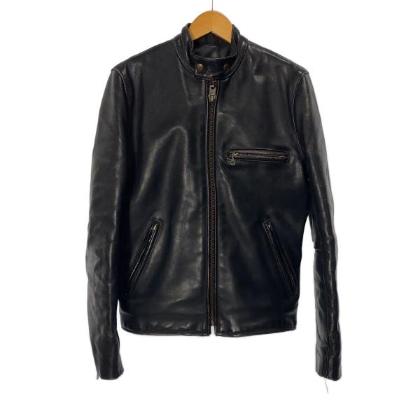 VANSON◆80s〜90s/TALON/15728C23/シングルライダースジャケット/36/レザ...