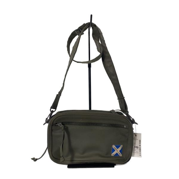 LUGGAGE LABEL◆ショルダーバッグ/PVC/KHK
