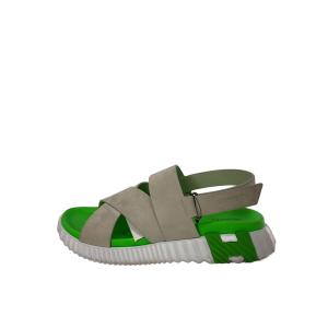 HERMES◆エレクトリック/サンダル/40/GRN/RG222859ZH4002205//