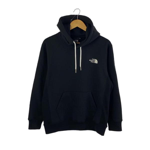 THE NORTH FACE◆SQUARE LOGO HOODIE_スクエアロゴフーディ/S/ポリエ...