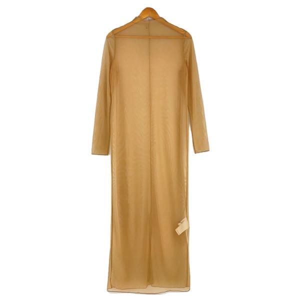 AMERI◆ワンピース/M/ポリエステル/ブラウン/02310570120