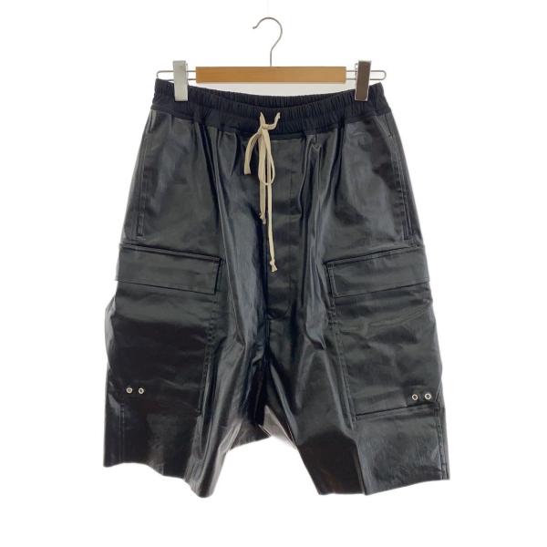 Rick Owens◆ショートパンツ/48/コットン/BLK/RU01E5389-SCT