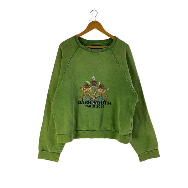 LIBERAL YOUTH MINISTRY◆スウェット/M/コットン/GRN/プリント/LYM04...