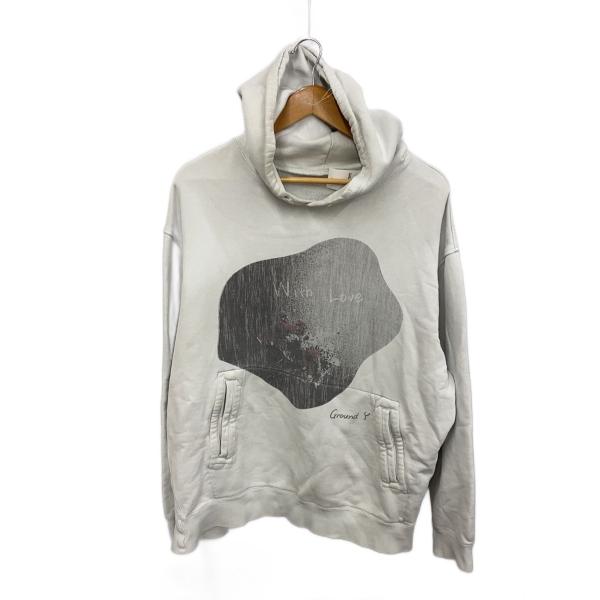 Ground Y◆パーカー/3/コットン/GRY
