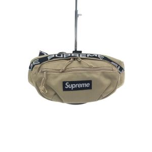 Supreme◆18SS/Waist Bag/テープロゴ/ウエストバッグ/ベージュ｜ssol-shopping