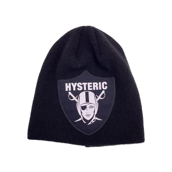 HYSTERIC GLAMOUR◆ニットキャップ/FREE/アクリル/BLK/メンズ/01223QH...