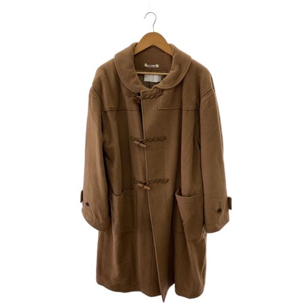 AURALEE◆18AW/BABY CAMEL MOSSER BIG DUFFL/ダッフルコート/3...