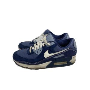 NIKE◆AIR MAX 90_エアマックス 90/24.5cm/NVY