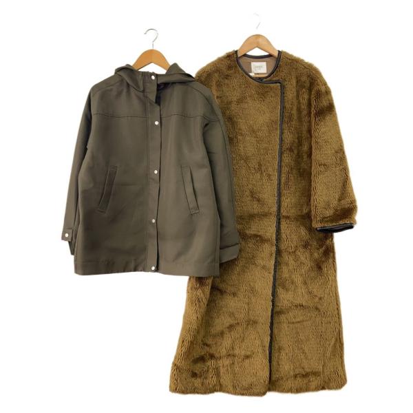 AMERI◆コート/FREE/アクリル/マルチカラー/01020751340