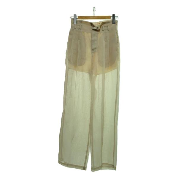 AMERI◆ボトム/M/ポリエステル/BEG/02110830640