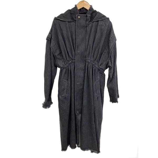 AMERI◆コート/FREE/コットン/GRY