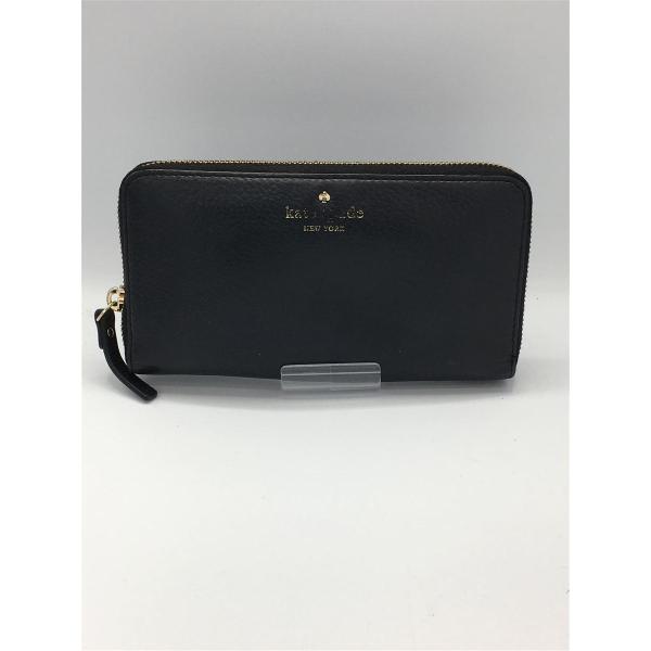 kate spade new york◆長財布/--/BLK/レディース