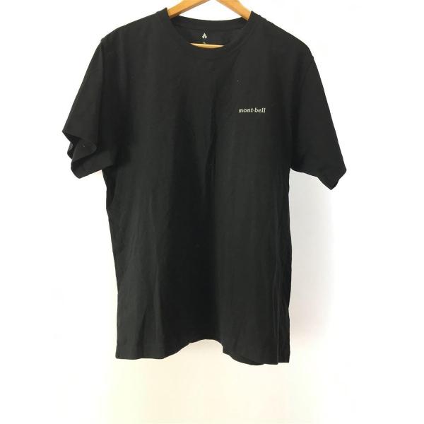 mont-bell◆Tシャツ/XL/コットン/BLK/2104689