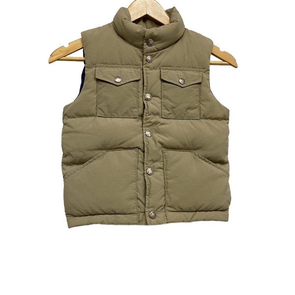 THE NORTH FACE◆ベスト/120cm/ナイロン/BEG/NDJ18108