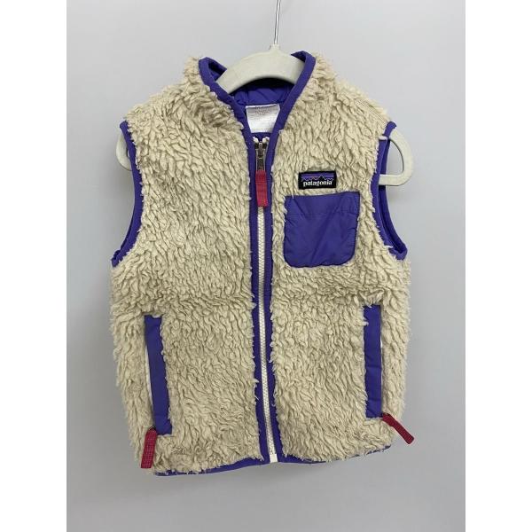 patagonia◆ベスト/--/ポリエステル/CRM/無地/61035FA14