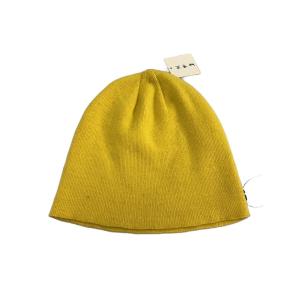 STUSSY◆ニットキャップ/FREE/アクリル/YLW/無地/メンズ
