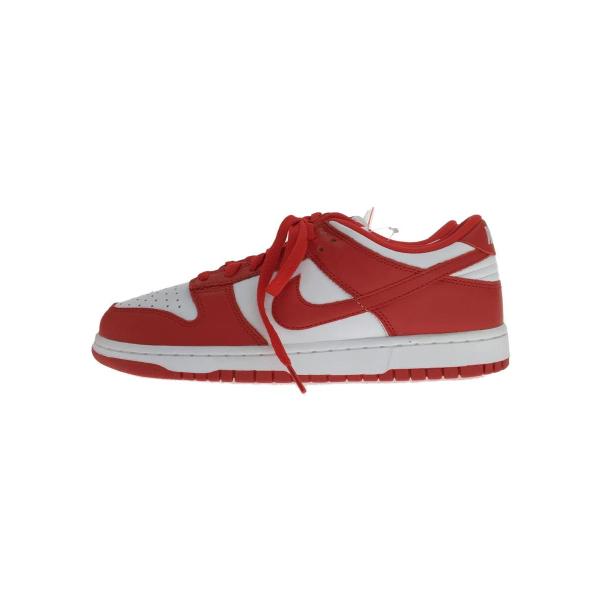 NIKE◆Dunk Low/White and University Red/27cm/レッド/CU...