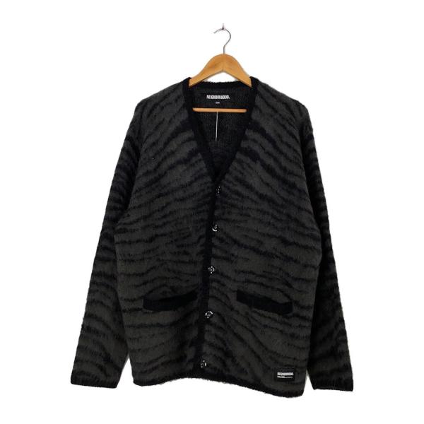 NEIGHBORHOOD◆TIGER PATTERN MOHAIR CARDIGAN/L/アクリル/...