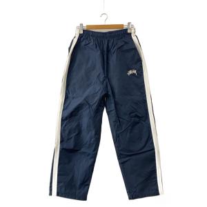 STUSSY◆ボトム/L/ナイロン/NVY/90s/白タグ/USA製//