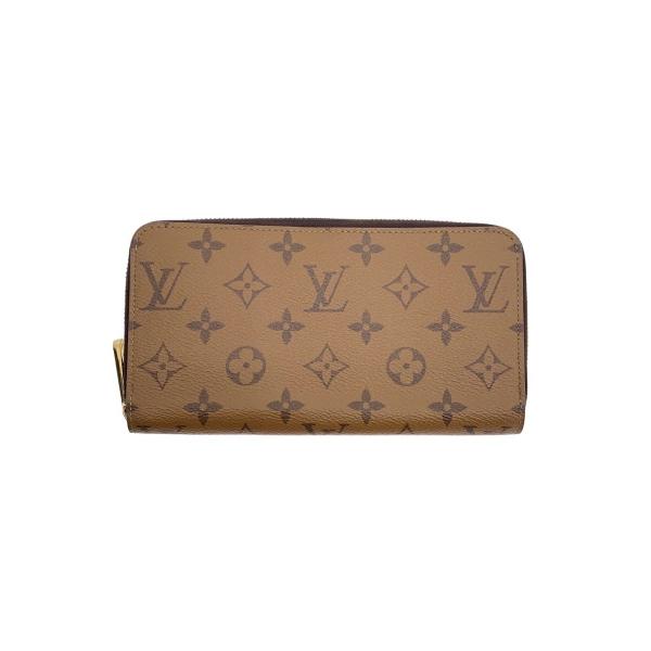 LOUIS VUITTON◆ジッピー・ウォレット_モノグラム・リバース/PVC/CML/総柄/メンズ