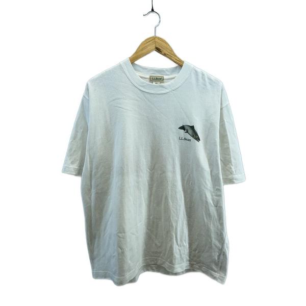 L.L.Bean◆1980 SS Catalog Trout TEE//Tシャツ/XL/コットン/G...