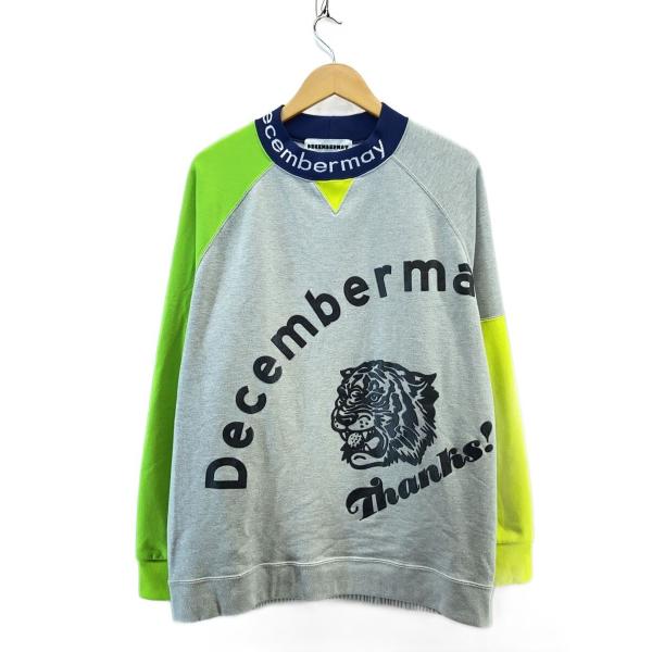 DECEMBERMAY◆ユニセックス/スウェット/--/ポリエステル/GRY/無地/4-205-12...