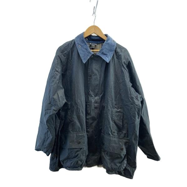 Barbour◆BEAUFORT/数か所破れ有/ジャケット/--/--/BLK/無地