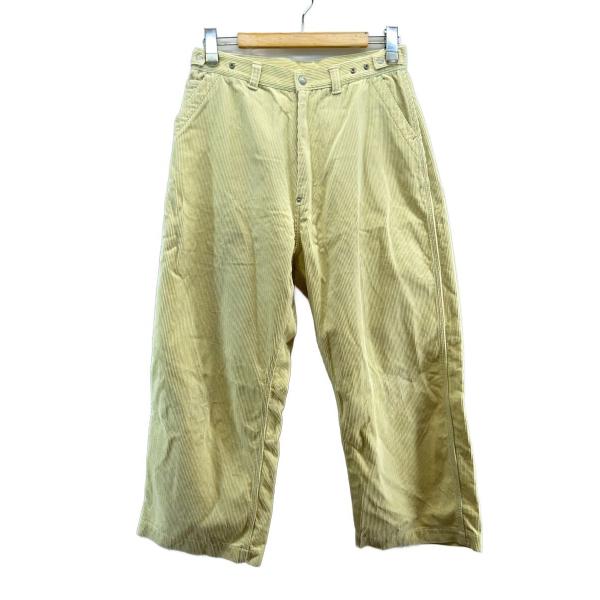 Ordinary Fits◆bell pants/ボトム/30/コーデュロイ/YLW/of-p216...