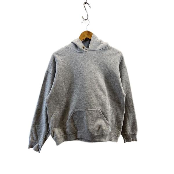 DISCUS◆80s/90s/パーカー/M/コットン/GRY/無地