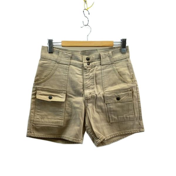 Levi’s◆80s/ブッシュ/ショートパンツ/33/コットン/BEG/アニマル