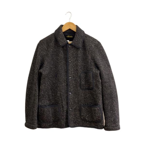 Brown’s BEACH JACKET◆カバーオール/40/ウール/BLK/224/COVERAL...