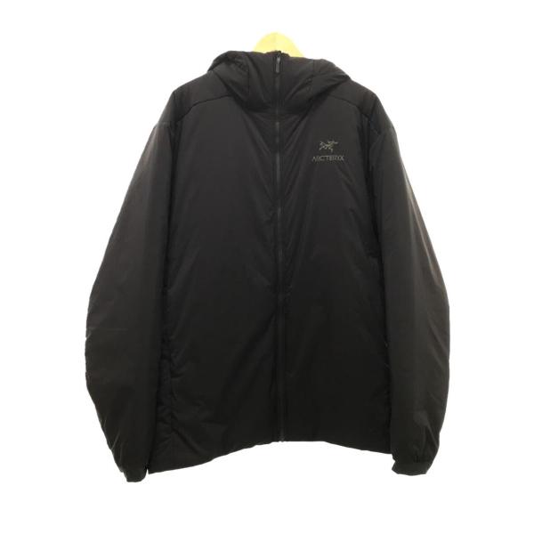 ARC’TERYX◆atom ar hoody/ナイロンジャケット/XXL/ナイロン/BLK/無地/...