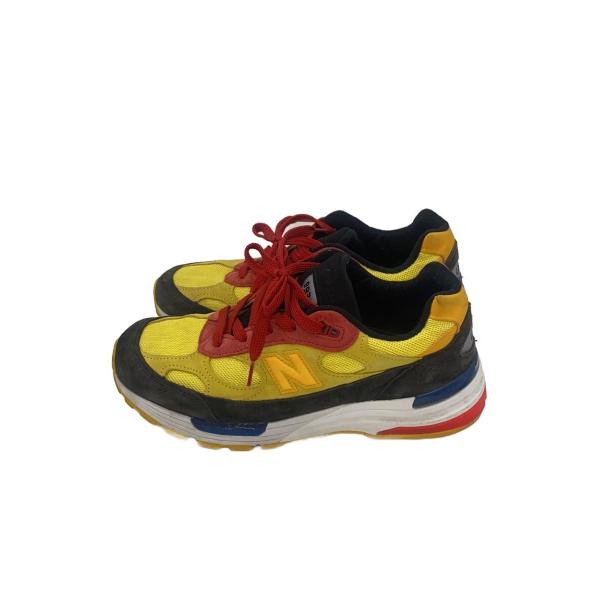NEW BALANCE◆USA製/ローカットスニーカー/27cm/YLW/M992DM