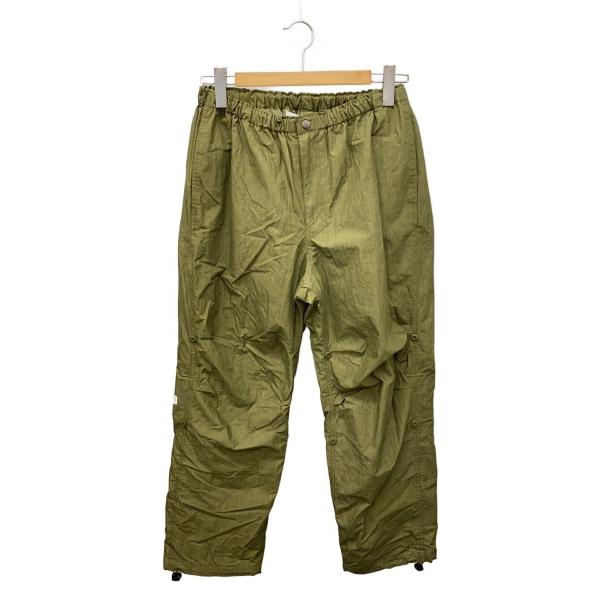 Whimsy◆NYLON UTILITY PANT/L/ナイロン/KHK/無地/wms-25aw4-...